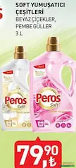 PEROS SOFT YUMUŞATICI ÇEŞİTLERİ 3 L